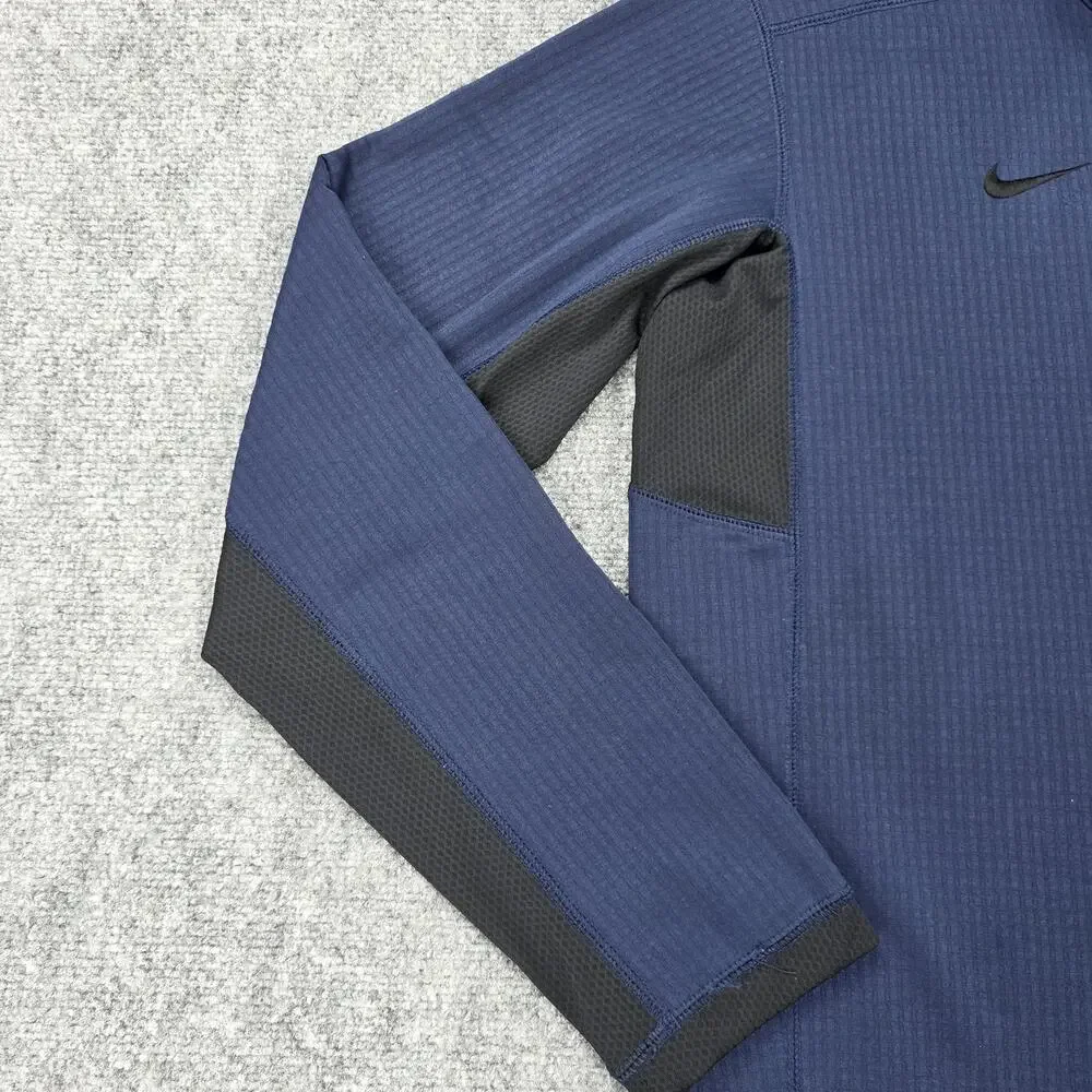 Villanova Wildcats Pullover Mens Large Blue 1/4 Zip NCAA Basketball Nike Dri Fit